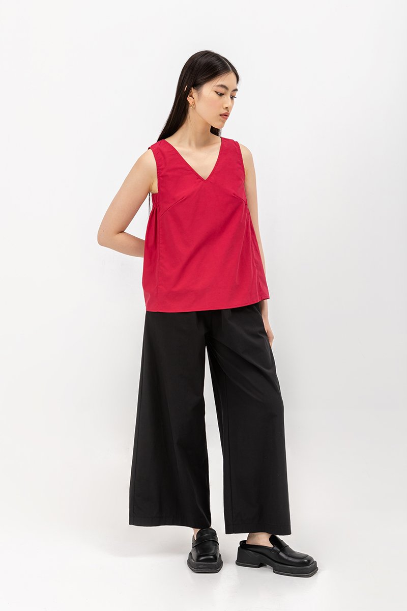 NAOMII SIDE ELASTIC TOP