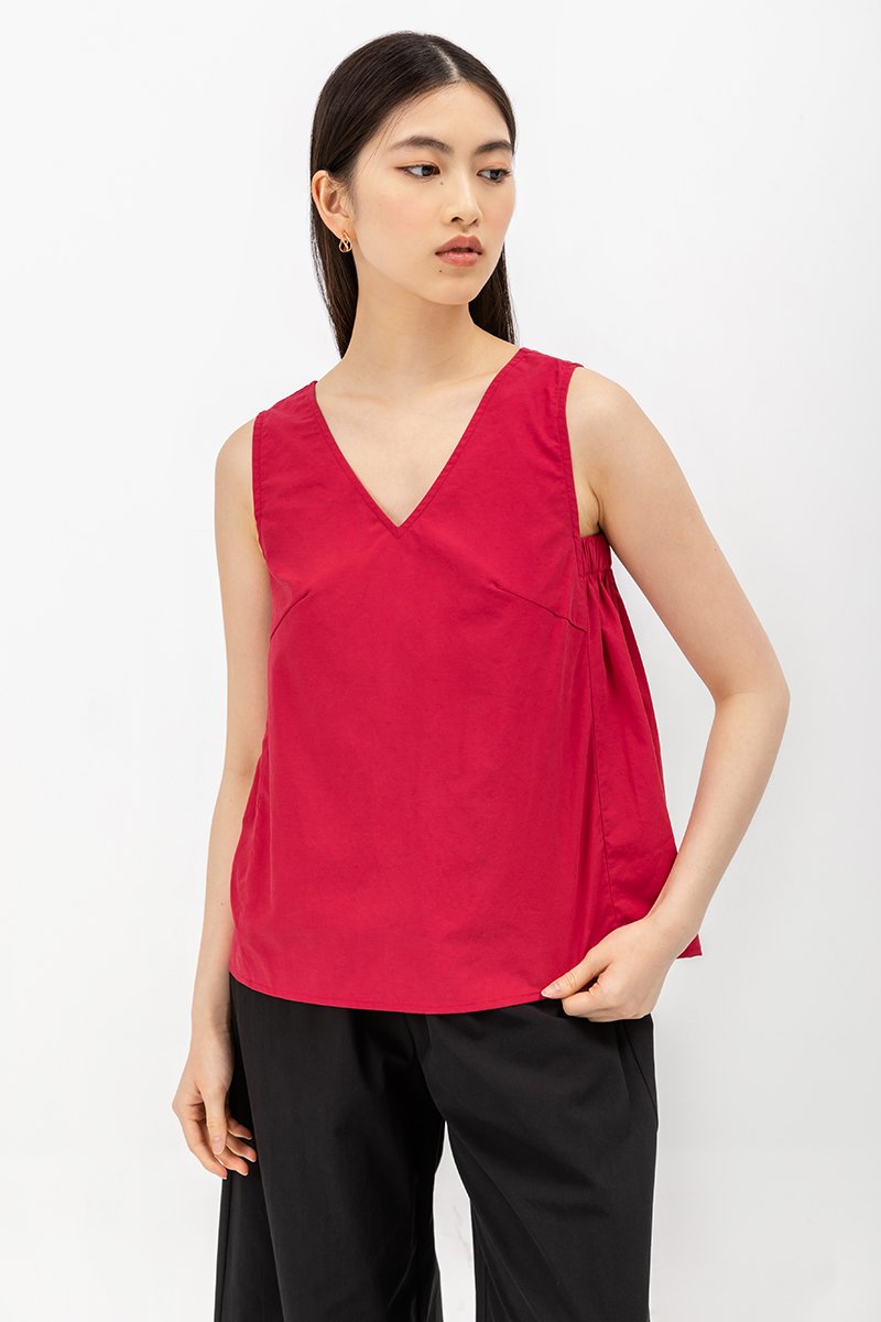 NAOMII SIDE ELASTIC TOP