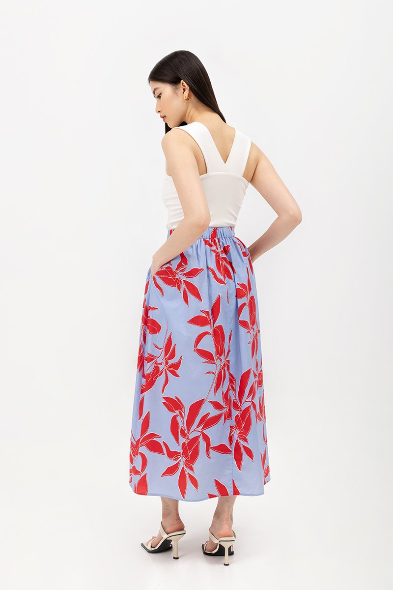 SYBIL FLORAL SKIRT