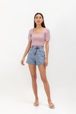 CELESTE BASIC DENIM SHORTS