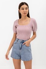 CELESTE BASIC DENIM SHORTS