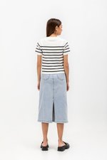 *BACKORDER* ELOWEN KNIT STRIPE TOP