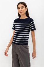 *BACKORDER* ELOWEN KNIT STRIPE TOP