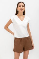 KEZIAH V NECK JERSEY TOP KEZIAH V NECK JERSEY TOP