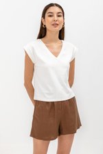 KEZIAH V NECK JERSEY TOP KEZIAH V NECK JERSEY TOP