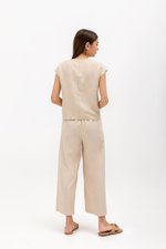 CARMI FRONT RUCHED TOP