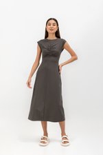 DANIELA RUCHED JERSEY DRESS DANIELA RUCHED JERSEY DRESS