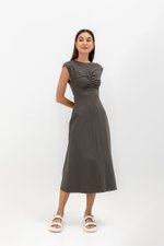 DANIELA RUCHED JERSEY DRESS DANIELA RUCHED JERSEY DRESS