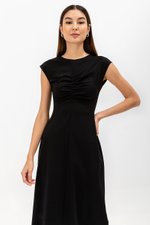 DANIELA RUCHED JERSEY DRESS DANIELA RUCHED JERSEY DRESS