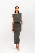 FLORENCIA JERSEY ELASTIC SKIRT