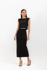 FLORENCIA JERSEY ELASTIC SKIRT