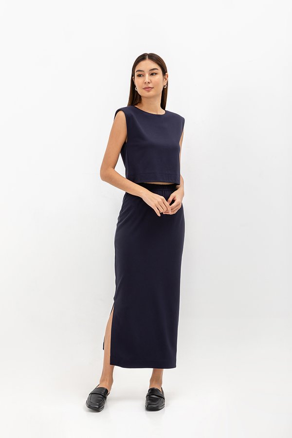 FLORENCIA JERSEY ELASTIC SKIRT