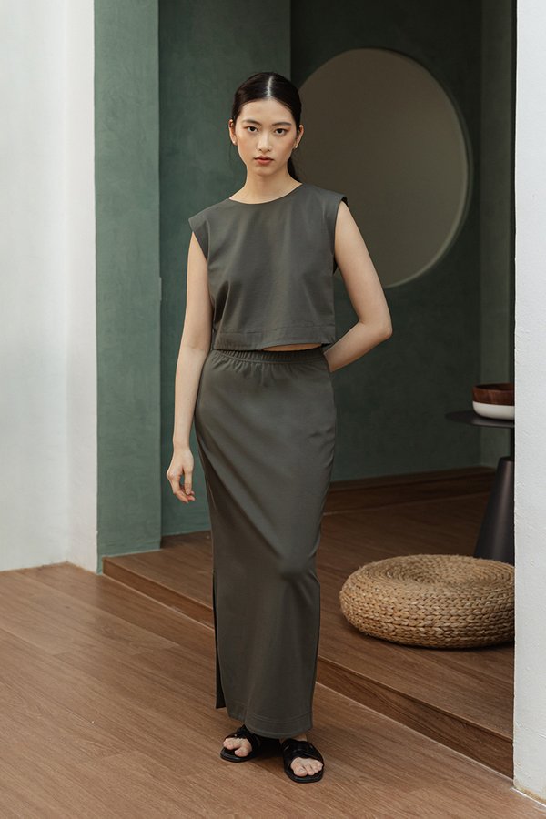 FLORENCIA JERSEY ELASTIC SKIRT FLORENCIA JERSEY ELASTIC SKIRT