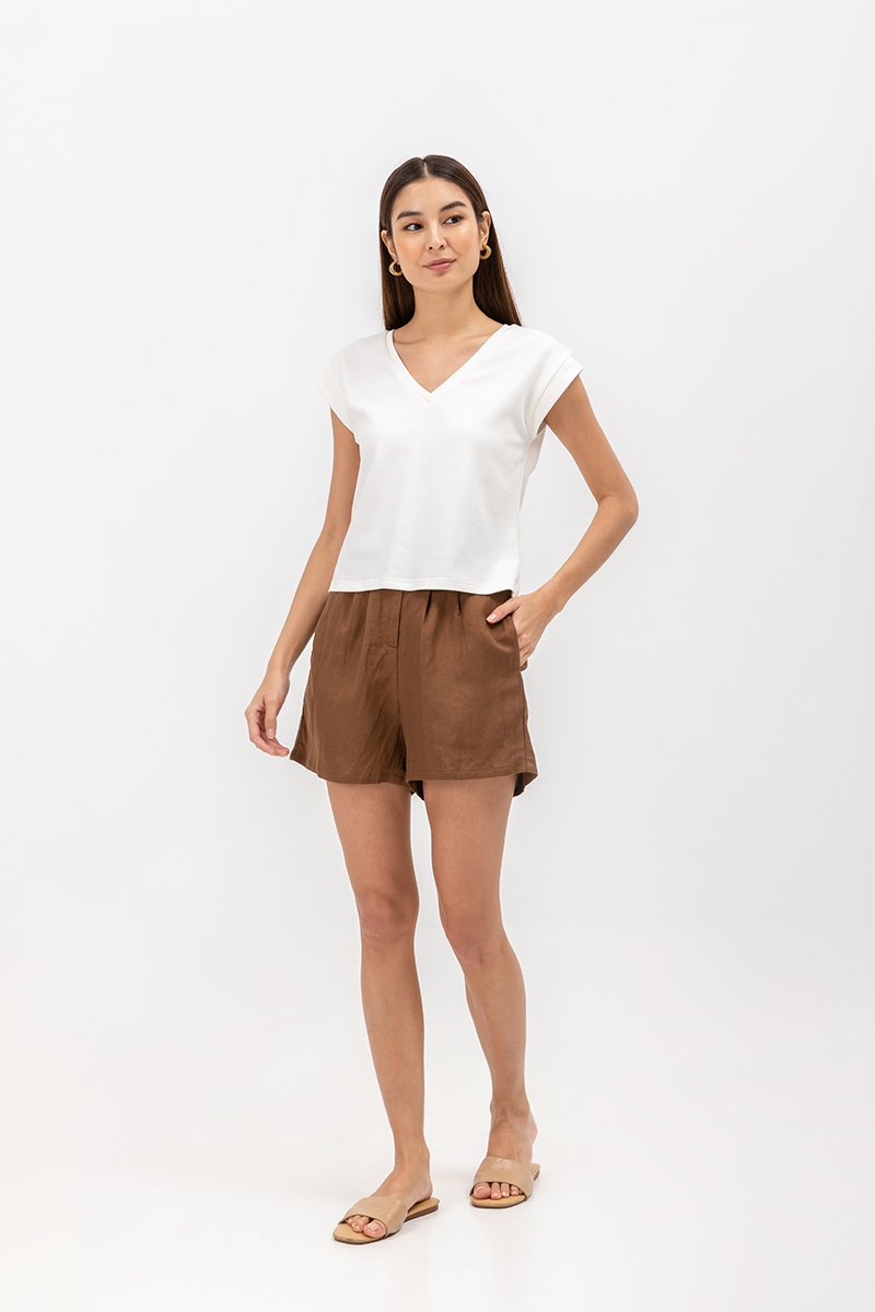 KEZIAH V NECK JERSEY TOP KEZIAH V NECK JERSEY TOP