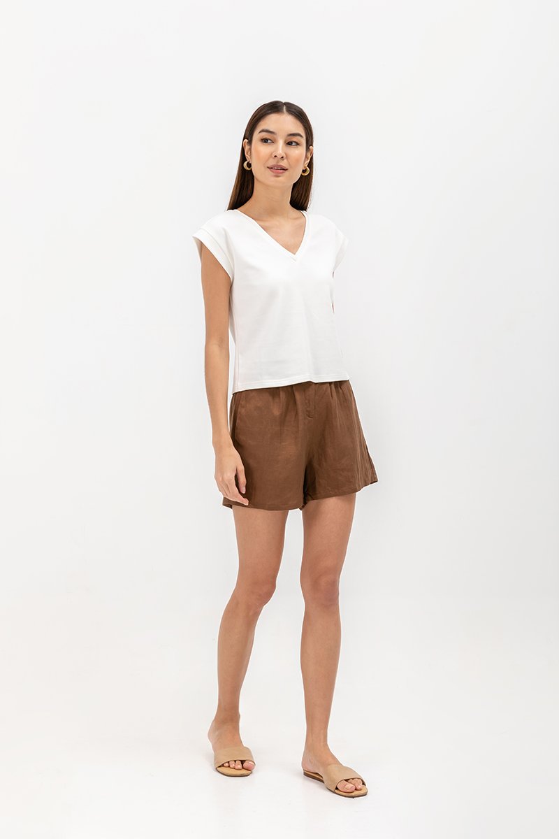 KEZIAH V NECK JERSEY TOP KEZIAH V NECK JERSEY TOP