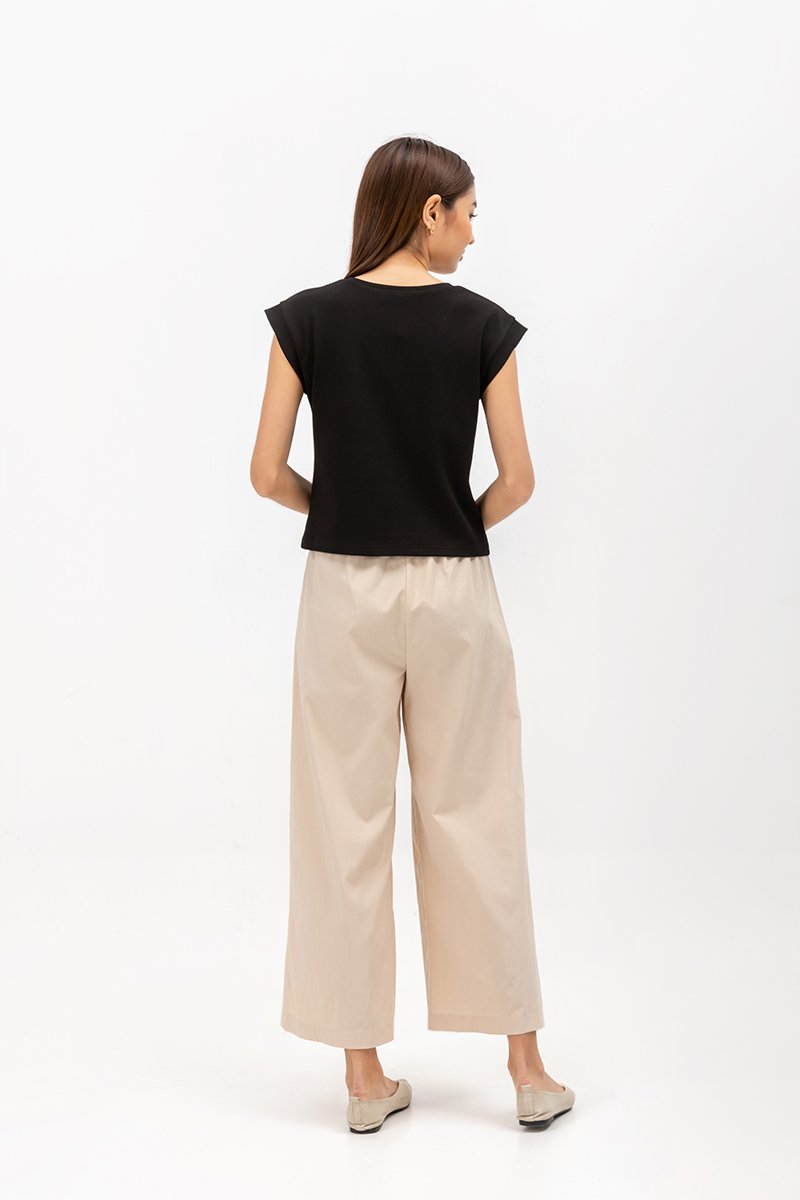 KEZIAH V NECK JERSEY TOP KEZIAH V NECK JERSEY TOP