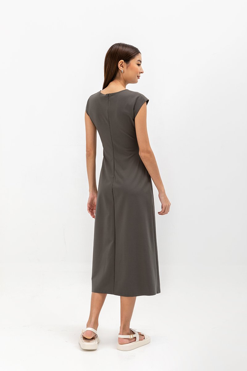 DANIELA RUCHED JERSEY DRESS DANIELA RUCHED JERSEY DRESS