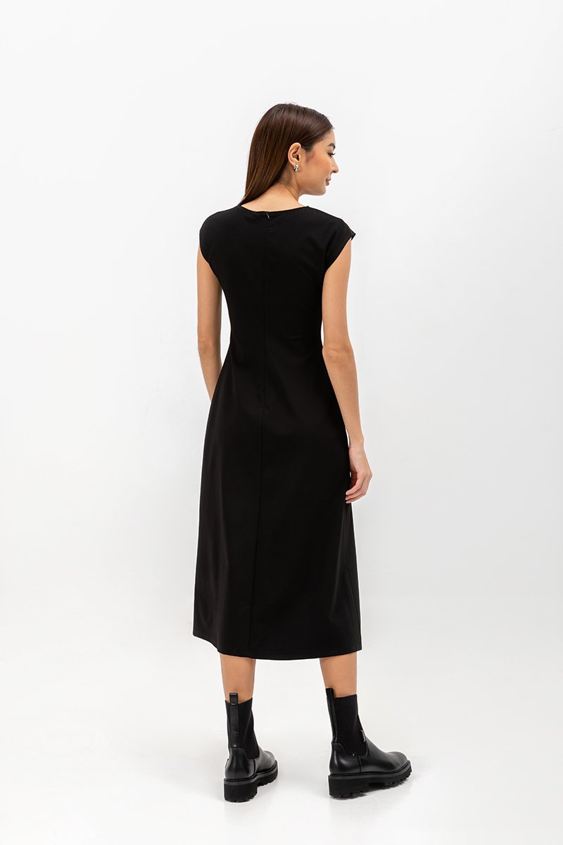 DANIELA RUCHED JERSEY DRESS DANIELA RUCHED JERSEY DRESS