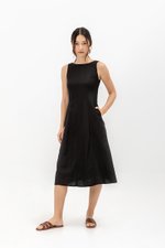 ALDINA SCOOP BACK DRESS