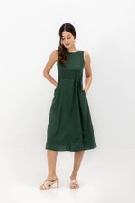 ALDINA SCOOP BACK DRESS