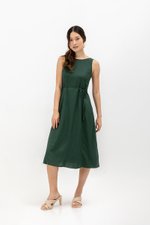 ALDINA SCOOP BACK DRESS