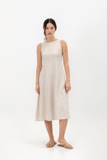 ALDINA SCOOP BACK DRESS