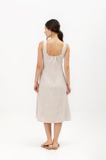 ALDINA SCOOP BACK DRESS