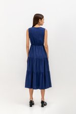 CECILIO TIERED TENCEL DRESS CECILIO TIERED TENCEL DRESS