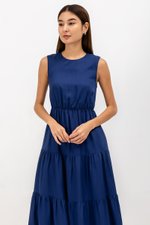 CECILIO TIERED TENCEL DRESS CECILIO TIERED TENCEL DRESS
