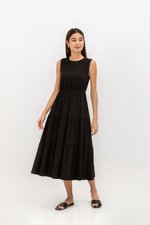 CECILIO TIERED TENCEL DRESS CECILIO TIERED TENCEL DRESS