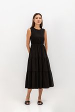 CECILIO TIERED TENCEL DRESS CECILIO TIERED TENCEL DRESS