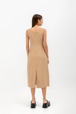 KINORA PANELLED MIDI DRESS