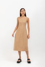 KINORA PANELLED MIDI DRESS