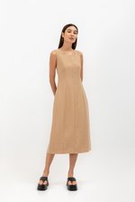 KINORA PANELLED MIDI DRESS