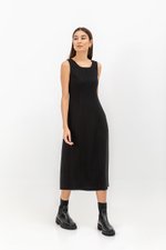KINORA PANELLED MIDI DRESS