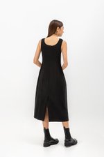KINORA PANELLED MIDI DRESS