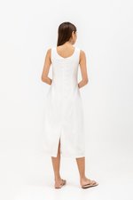KINORA PANELLED MIDI DRESS
