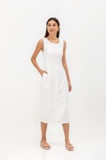 KINORA PANELLED MIDI DRESS