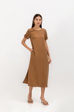 ELKE TENCEL MIDI DRESS ELKE TENCEL MIDI DRESS