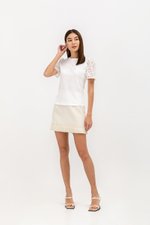 KIRU EYELET SLEEVE TOP KIRU EYELET SLEEVE TOP