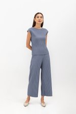 SALOME PLEATED ELASTIC PANTS