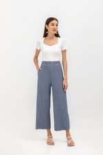SALOME PLEATED ELASTIC PANTS