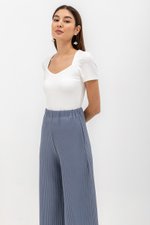 SALOME PLEATED ELASTIC PANTS