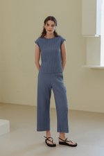 SALOME PLEATED ELASTIC PANTS
