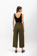 SALOME PLEATED ELASTIC PANTS