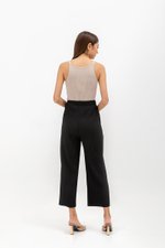 SALOME PLEATED ELASTIC PANTS