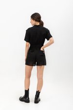 NEENA BUTTONDOWN SHIRT ROMPER NEENA BUTTONDOWN SHIRT ROMPER