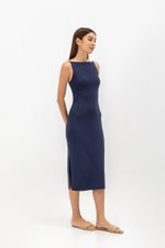 MEENA LOW BACK KNIT DRESS