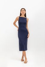 MEENA LOW BACK KNIT DRESS