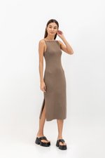 MEENA LOW BACK KNIT DRESS